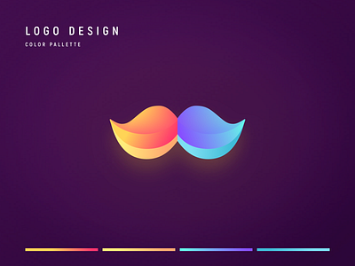 Logo Design design goatee logo magic mustache