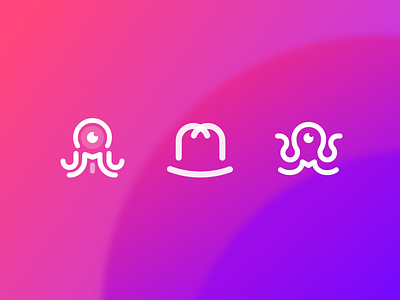 Logo design illustration logo magic octopus