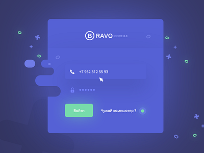Bravo core Sign in page blue bravocore bravodev csgo dark design input login password sign in ui ux