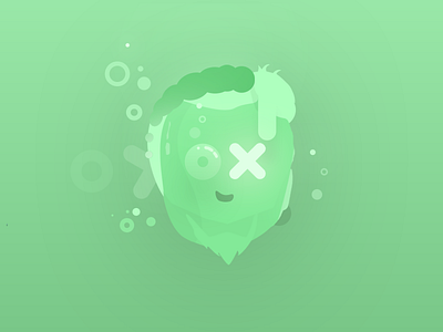 Invicto RolePlay logotype 2d cartoon character face green gta gta 5 illustrator logotype roleplay samp ui