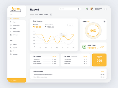 Dashboard - Report 2020 branding contact us creative design dashboard design download download mockup flat freebie icon illustration logo mobile mockup report vector web