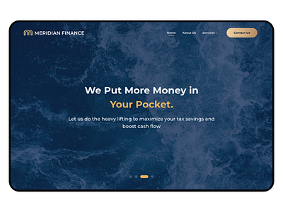 Finance Web App benefits cash finance flow insurance life money pocket redesign salary save support tax web