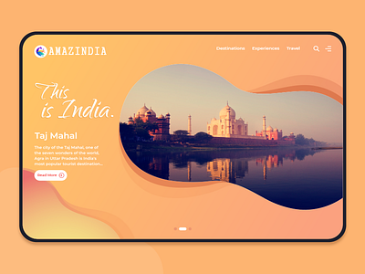 Amazindia amazing android app india ios mobile mockups morden table tajmahal tourism travel