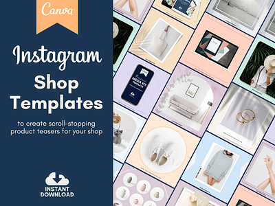 Instagram Shop Templates instagram instagram shop instagram template social media design template