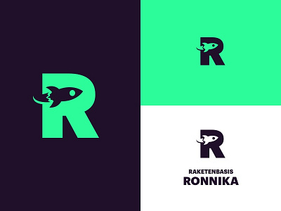 RONNIKA Branding branding cd colors green logo