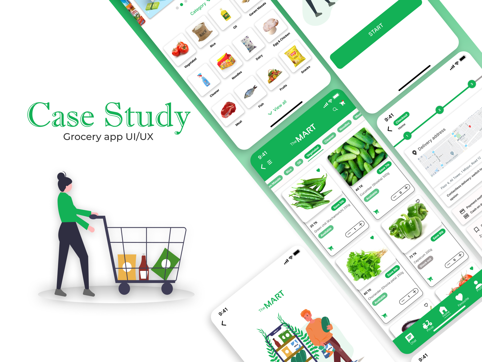 Case Study UI/UX by Al Marzan on Dribbble