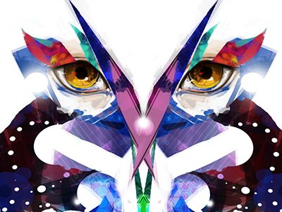 Beautiful Butterfly Proxy digital illustration painting