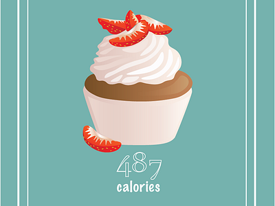 Cupcakes adobe design food illustration illustrator logo vector