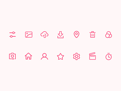 Hover Camera App Icons