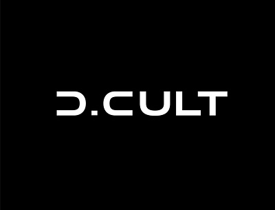 D.Cult Logo branding design illustration logo typography vector