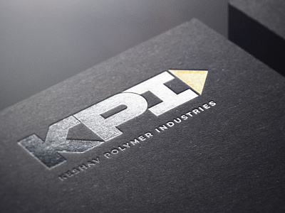 KPI logo design branding business card design logo typography vector