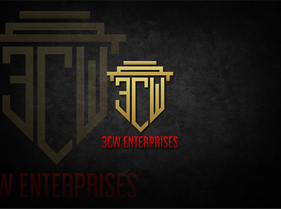 3CW Enterprise Emblem Design emblem design enterprise logo vector