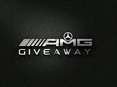 AMG Giveaway amg giveaway logo logo design