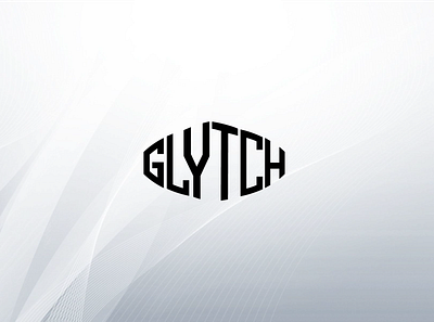 GLYTCH emblem monogram wordmark