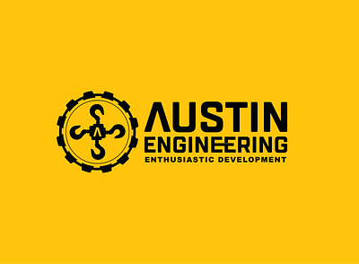 Austin Engineering - Enthusiastic Development creative logo engineering logo logo design