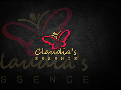 Claudia's Essence claudia essence feminine logo luxury logo