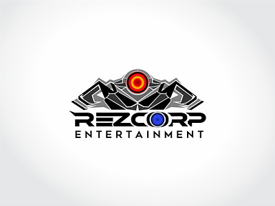 REZCORP ENTERTAINMENT game logo gaming logo team mascot