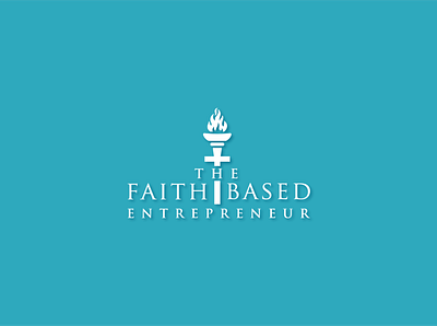 The Faith Based Entrepreneur christian logo creative logo entrepreneur logo faith based