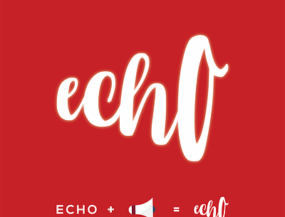 ECHO creative creative logo minimal design minimalist logo