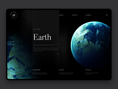 Space Exploration Mercury by Samuel Scalzo on Dribbble