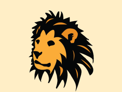 Lion logo aniamallogo animallogo animallogos graphic design illustration lion lionlogo logo