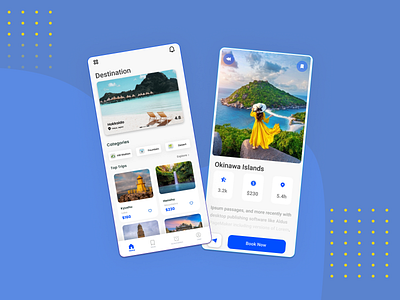 Travel App Design