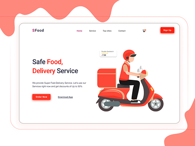 S-Food Web Page Design