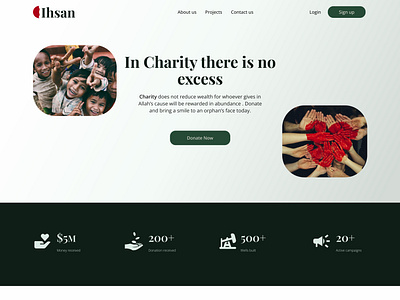 Charity website design charity design figma ui ux website