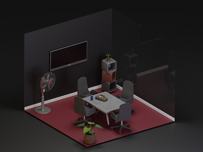 3D Meeting Room