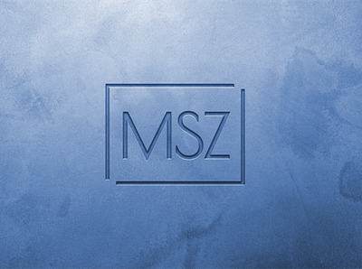 Logo design for MSZ 3d animation branding graphic design logo motion graphics ui