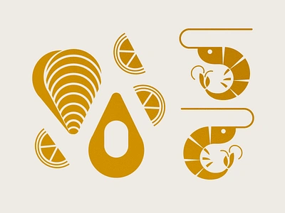 sea food icons coast food food icons food market food trucks gamba lemon mediterranean mediterranean food mediterraneo mejillon mussel oyster prawn restaurant sea seafood shrimp street food take away