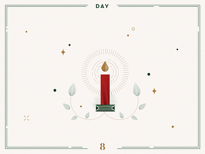 Day 8🎄✨Christmas Candle