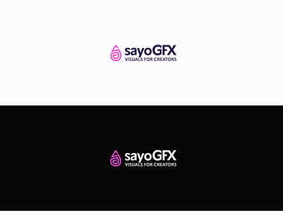 sayoGFX - 2022 Rebrand brand identity branding design graphic design icon illustration logo typography vector