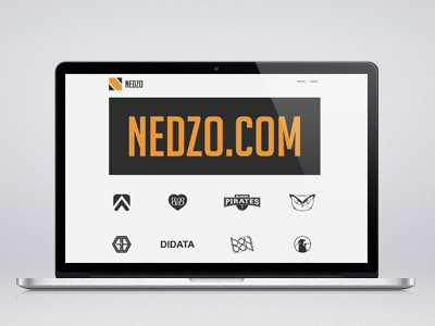 Nedzo.com is in the air! logos nedzo online portfolio
