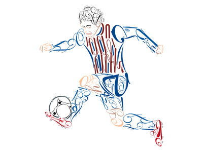 Lionel Messi - Calcio attaccante barcellona centrocampista dribbling pallone doro soccer tocco velocità