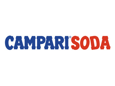 Campari Soda aperitivo blue cool fresco frizzante red