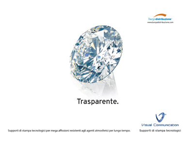 Visual Communication - Diamante brillante diamante luminoso pietra preziosa trasparente