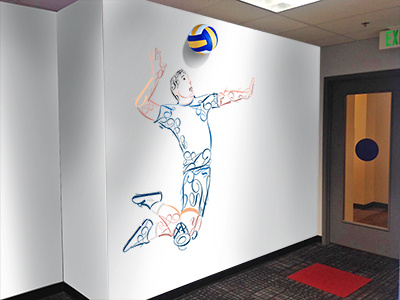 Zooppa - Wall Volley ball elevation hand sport volley wall