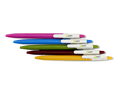 Spitball color corporate penne personalized pens