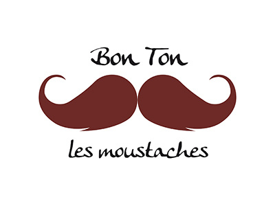 Bon Ton les Moustaches pulizia rinfrescante bustina marrone brown francese moustaches