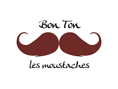 Bon Ton les Moustaches brown bustina francese marrone moustaches pulizia rinfrescante