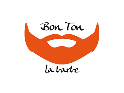 Bon Ton La Barbe pulito fresco viso peli barba orange francese