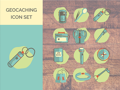 Geocaching Icon Set