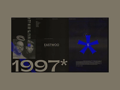 1997—5—* - Layout Grid Explorations #3 art direction branding concept design exploration french rap graffiti grid hiphop interaction interface layout minimal street texture typography ui web webdesign website