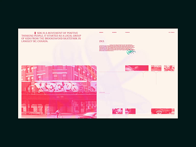 StompdownKillaz - Layout Grid Explorations #4 art direction branding canada concept design exploration grid hiphop interaction interface layout rap red texture typography ui ui design web webdesign website