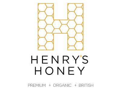 Henry's Honey brief briefbox graphic honey illustration logo logo design illustrator packaging