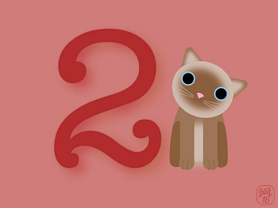 Number Cat - 2