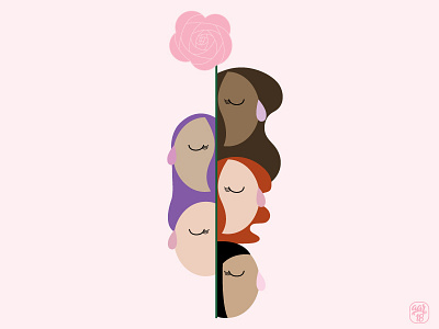 International Women's Day 2018 diversity empowerment feminism girl power illustration international womens day strong vector women