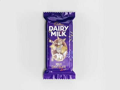 Cadbury branding caricature cartoon chocolate design drawing graphic design illustration logo package packaging snack snacks