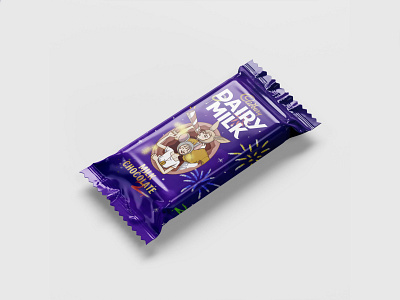 Cadbury branding caricature cartoon chocolate chocolate bar design drawing graphic design illustration package packaging snack snacks